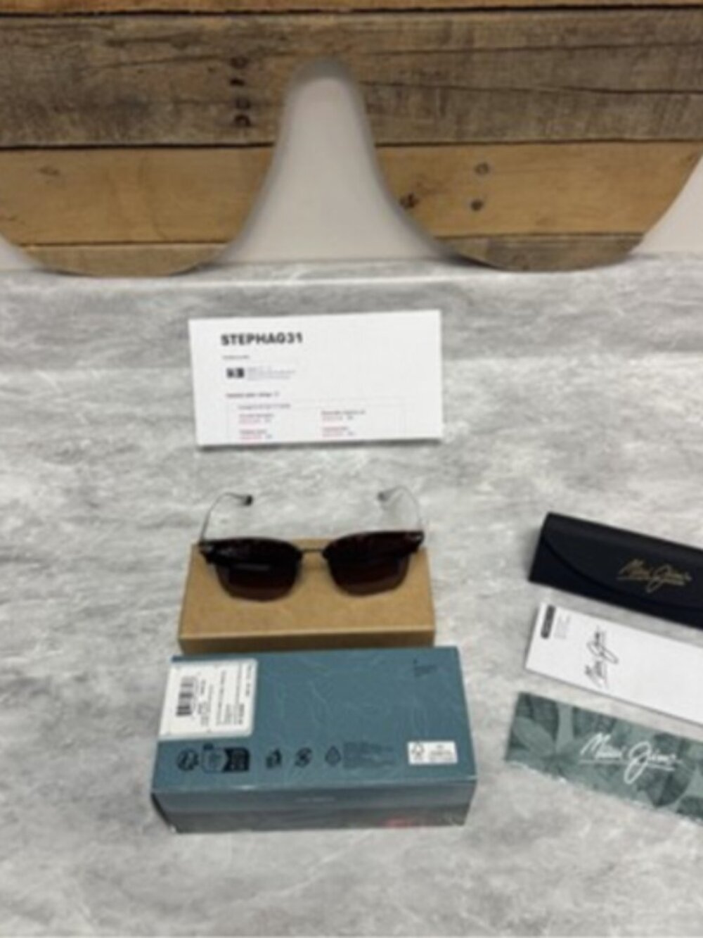 MAUI JIM | NEW | KALAUNU ASIAN FIT | HS629 - 10 | HAVANA - SILVER | HCL BRONZE